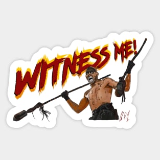 Fury Road: Witness Me! Sticker